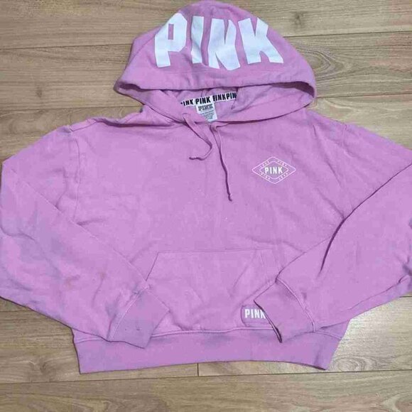 Victoria’sSecretPinkCroppedHoodiesizeXS - Picture 1 of 4